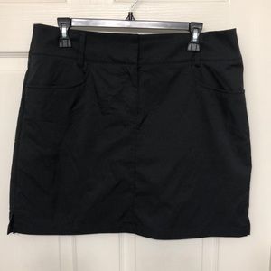 Black Adidas Golf Skirt